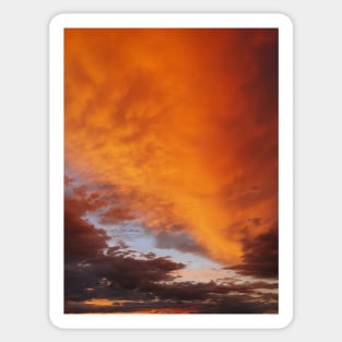 autumn sunset sky Sticker